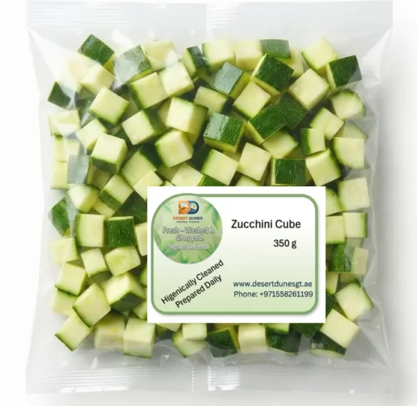 Zucchini Green Cube  350 g