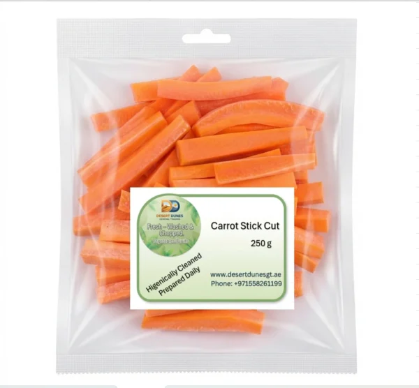 Carrot Stick Cut 250 g