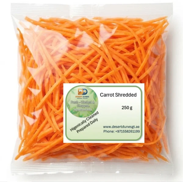 Carrot Shredded 250