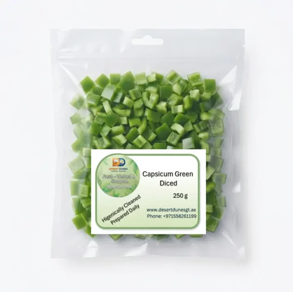 Capsicum Green Diced 250 g