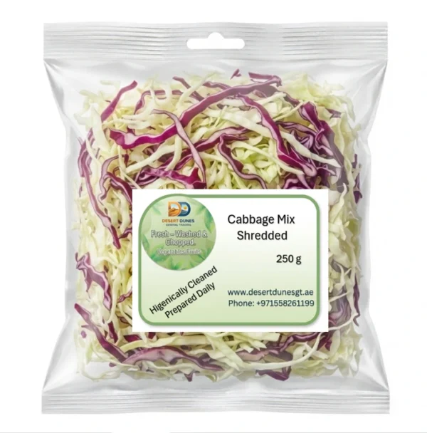 7 Cabbage Mix Shredded 250 g