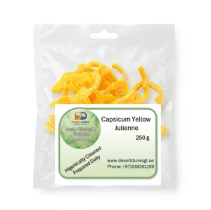 Capsicum Yellow Julienne 250 g