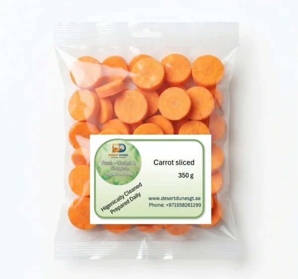 Carrot Sliced 350 g