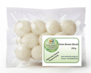 Onion Brown Sliced 250 g