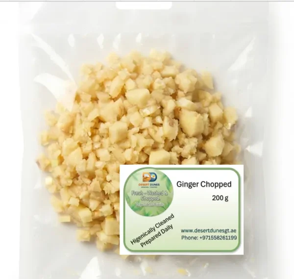 Ginger Fresh Chopped 200 g