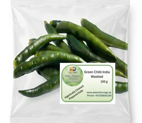 Green Chilli India / washed 100 g