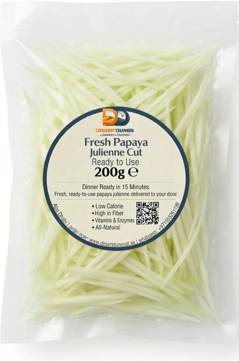 Papaya Green / Julienne Cut 250 g
